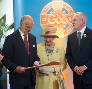 Queens Visit To Dublin City in May 2011